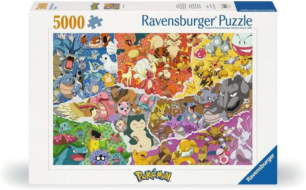 Ravensburger Pokemon 5000 Piece Jigsaw Puzzle for Adults & Kids Age 12 Years Up, Yellow