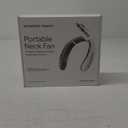 Personal Neck Fan  Rechargeable 4000 mAH  Portable Fan Necklace for Travel, Gym, Office  Wearable Air Conditioner  Unique Gifts for Men & Women  Neck Cooling Wrap Plus Eye Mask & Cleaning Brush