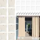 10 Pack Outdoor Curtain Weights Curtain Sandbag Weighted Bags Patio Curtain Weights Windproof Curtain Weights Bag Porch Curtain Weights for Pergola Cabana Gazebo Garden
