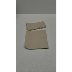 MIULEE Pack of 2 Decorative Outdoor Solid Waterproof Throw Pillow Covers Faux Linen Garden Farmhouse Cushion Cases for Patio Tent Balcony Couch Sofa 12x12 Inch Beige