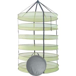 HORTIPOTS Herb Drying Rack 3 ft Hanging Dry Net 36 Inch for Curing Hydroponic Herb Vegetable Fruit Flower (Green)