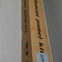 Art3d Premade Board and Batten Paintable Wainscoting Kit, MDF Accent Wall Panel for Kitchen Bedroom Living Room Home Decor Covers 189 x 54 in. Molding Trim Slat with Edge Strip (Log Color)