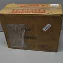 1.6 Gallon Glass Drink dispenser, 2 PCS Beverage Dispenser With Stand, Lemonade Dispenser with Stainless Steel Spigot,Drink Dispensers for Parties,Weddings, Picnic (Black)