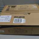 ZMISHIBO Ceiling Fans with Lights and Remote, 19.7'' Low Profile Ceiling Fan, 30006000K Dimmable Modern Flush Mount LED Fan Light, 6 Wind Speeds, Black Fandelier Ceiling Fans for Bedroom