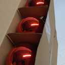 Jenaai 12 Pcs Large Brown Christmas Ball Ornaments, 4 Inch Big Oversized Shatterproof Christmas Tree Decorations Matte Glitter Giant Jumbo Plastic Hanging Baubles for Xmas Holiday Party Indoor Outdoor