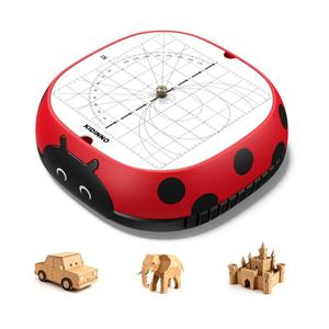 Safe Power Cardboard Cutter for Kids, STEM + STEAM Educational Toy for Boys and Girls Ages 5+, Upcycled Tool for DIY Cardboard Projects, Engineering & Creativity