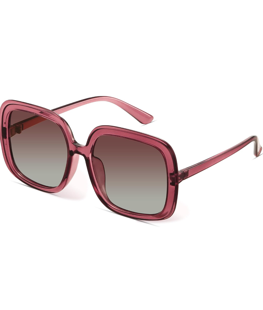 miyya Oversized Polarized Sunglasses Women, Trendy Retro Sun Glasses for Women 2025, Oversized Shades