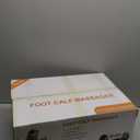 TISSCARE Shiatsu Foot Massager with Heat: FSA Eligible HSA Foot Massager for Neuropathy, Plantar Fasciitis and Pain Relief-Massage Feet/Leg/Calf/Ankle at Home/Office, Gifts for Women and Men(Gray)