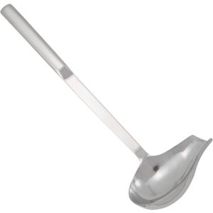 Winco Heavy-Duty Deep Ladle with Hollow Handle, 2 Ounce (Stainless Steel)
