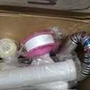 Filtered Shower Head with Handheld - High Pressure 3 Spray Modes Showerhead with Filters, 12 Replaceable Water Softener Filters for Hard Water | Ion Shower Drops Head with 75" Anti-Burst Hose (Gray)