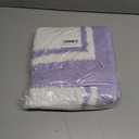 GRANNY SAYS Microfiber Bathroom Rugs Non Slip Washable, Water Absorbent Bathroom Mats for Tub, Soft Bath Mats for Bath Floor & Shower, Bath Rug, 20" x 32", Purple (1'8" x 2'8" (Rectangular))