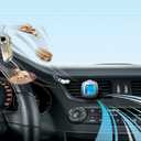 Febreze Car Vent Clip Air Freshener, Odor Eliminator for Strong Odors, Up to 30 Days Freshness, Laundry Fresh,2 pcs