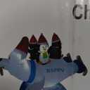 6FT Rotating Polar Bear Decoration