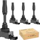 Ignition Coil Pack fit for 2.0 2.5 Chevy Malibu Impala Colorado Camaro Equinox Blazer Traverse, Cadillac ATS CTS CT6, Buick Regal LaCrosse Verano Envision 2014 2015 2016 2017 2018 2019 2020