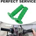 PowerMotr Motorcycle 22mm Universal Grips 7/8" Anti-Slip Rubber Bike Handlebar Waffle Grips Replacement for CRF EXC Motocross Motorcycle Offroad Dirt Pit Bike