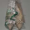 Coutgo Women's Chain Ballet Flats Pointed Toe Slip On Flats Shoes for Women Dressy Comfort Work Loafers Nude 8