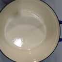 AHJ Cast Iron Dutch Oven Set - 4 Piece Nesting Enameled Cookware with Lid