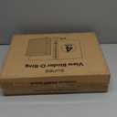 SUNEE 3 Ring Binders 2 Inch 4 Pack, Clear View Binder Three Ring PVC-Free (Fit 8.5x11 Inches) for School or Office Supplies, Assorted Pastel