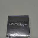 FRANXI H4 Bulbs, 9003/HB2 Fog Light Bulbs, Super Bright 6000K Cool White, 1:1 Size Design with Cooling Fan, Plug and Play, Pack of 2