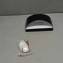 TingMiao Black Modern LED Wall Sconce, 3 Colors Indoor Wall Lights, 10W Hardwired Up and Down Aluminum Wall Mount Lamp for Bedroom Living Room Hallway Corridor (Black, 1 Pack)