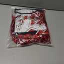 Cheerleader Costume Girls with Pompoms Red Bow Horror Scary Dresses Bloody Outfit Gift for Halloween Party Cosplay (Medium)