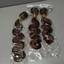 Wahairse Human Hair Bundles Natural Color 3 Bundles 33# Body Wave Bundles 300g Human Hair Unprocessed Brazilian Virgin Quick Weave Human Hair Extensions(#33 Body Wave, 16 18 20)