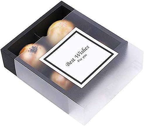 Neenicoliy 15 Packs Cupcake Boxes with Inserts and Display Windows,Food Grade Paper Treats Gift Boxes,Cupcake Containers for Baking Pastries Goodies Biscuits(4 Lattices)