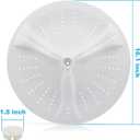 W10902814 Washplate With Cap Replacement for Maytag Washer Plate Parts and Whirlpool Washer Washplate MVWB835DW MVWB855DC MVWB855DW MVWX655DW MVWX655DW0 MVWX655DW1 MVWX655DW2