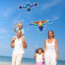 Vodolo Kites for Kids Ages 3-5,Cute Colorful Kid Kites Easy to Fly for Beach Park Outdoor Game Activities,Pocket Mini Kite for Kids Ages 4-8 with Handle