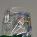 R1234YF Charging Hose with Gauge Kits, R-1234YF Adapter 1/2 LH Sealed Can Opener Tap, A/C Service Hose Refrigerant Cans Taper Sets