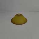 Retisee Amber Glass Lampshade Glass Lamp Shade Replacement Light Bulb Cover Chandelier Vanity Fitting Opening 1.65 Inch for Base E26 Socket