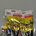 Noise Makers, 24 PCS Gold Noise Makers, Glitter Metallic Fringed Party Blowers Noisemakers Horns for Adults for Birthday Sporting Events Christmas 2025 New Year Eve Party Favor Supplies Decorations