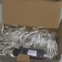 Joomer Christmas Net Lights - 12FT x 5FT 360 LED Plug-in Mesh Lights, Waterproof with 8 Modes, Timer, Connectable for Bushes, Trees, Garden, Outdoor Christmas Decor (Clear Wire, Multicolor)