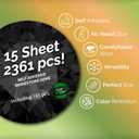 6 x 15 Sheet Face Gems Rhinestone -SELF ADHESIVE- Rhinestones for Eyes Face Body Nails, Face Glitter, Nail Gems Rhinestone, Face Jewels Rhinestone for Party, Rave Festival, Make up