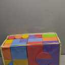 Migargle 36 Pieces Large Foam Building Blocks for Toddlers, EVA Soft Stacking Blocks, Baby Bath Foam Toy Set, Early Learning Construction Toys & Gifts for Kids, Boys & Girls