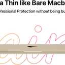 Soonjet for MacBook Air 15 inch Case | M5 M4 M3 M2 2026 2025-2023 | 100% Match Official Color | Ultra Thin Armor | Hard Shell Laptop Cover | A3448 A3241 A3114 A2941 | Starlight Clear
