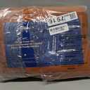 Bedsure 100% Washed Cotton Duvet Cover Queen Size - Burnt Orange Minimalist Cotton Duvet Cover Linen Like for All Seasons - GentleSoft Plain Simple Bedding (Burnt Orange, Queen, 90"x90")