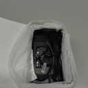 Gaiatop Mini Space Heater, Lightweight PTC Ceramic Fast Heating 500W Energy Efficient for Indoor Use, Overheating & 45 Tip-Over Protection, Portable Desk Electric Heaters for Office Home Black