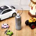 2 Bottles Pinewood Car Graphite Powder 8 oz Total Graphite Lubricant Bottle Graphite Lubricant Powder, Easy Application Tip for Pinewood Car Wheels and Axles Car Race