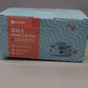 Potaroma Cat Toys 3-in-1 Automatic Interactive Kitten Toy, Fluttering Butterfly, Random Moving Ambush Feather, Track Balls, Dual Power Supplies, USB Powered, Indoor Exercise Cat Kicker (Blue)