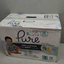 Pampers Pure Baby Diapers, Size 3 (16-28 lbs), 116, Up to 100% Leakproof, Premium Hypoallergenic Soft Diapers
