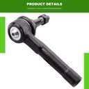 SCITOO 4pcs Front Suspension Kit Inner Outer Tie Rod End Fit 1999-2006 For Chevrolet Silverado 1500 For GMC Sierra 1500 2000-2006 For Chevy Tahoe