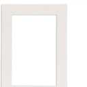 Poster Palooza 14x18 Mat Bevel Cut for 12x16 Photos - Acid Free Oyster Shell White Precut Matboard - For Pictures, Photos, Framing - 4-ply Thickness