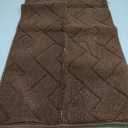 OLANLY 32x20 Indoor Door Mat - Traps Dirt and Moisture, Non-Slip Rubber Backing Doormat, Easy to Clean and Washable, Low-Profile Design for Entryways, Coffee