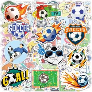5 x Soccer Party Favors - 100 PCS Soccer Stickers for Kids | 2026 World Game Cup Merchandise Gifts Activities Birthday Toys Games Crafts for Goodie Bags Gift Bags