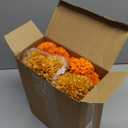 12 Pcs Artificial Fall Flowers Faux Mums Burnt Orange Flowers Assorted Fake Silk Mums Chrysanthemums Bouquet Fall Marigold for Vase Table Floral Arrangement for Wedding Home Outdoor Autumn Decorations