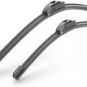 OEM Quality Performance Premium windshield wiper blades 21 and 19,All-Season Auto Replacement Windshield Wiper Blades,Fit Honda Civic 2001,Toyota Camry 2001-1999,Infiniti G20 2002-1999 +More Cars