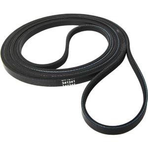 341241 Dryer Drum Belt - Exact fit for Whirlpool & Kenmore Dryer - Replaces: AP2946843, W10127457, FSP341241, 8066065,694088,26000341241 26000349533 31001026 (1 Pack)