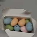 OLIKER 24/16/36 Pcs Easter Speckled Eggs, 2.4" Multi Colors Plastic Eggs for Easter Decorations, Pastel Easter Decor,Bowl & Vase Filler, Easter Basket Filler and Spring Table DIY Decor