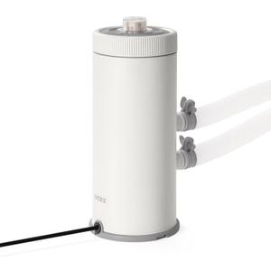 INTEX C1000 Cartridge Filter Pump for AGP: 1000 GPH Pump Flow Rate - Cartridge Gauge Indicator - HydroAeration Technology - Includes Type A Filter Cartridge - Turnover Rate/System Flow 750 GPH